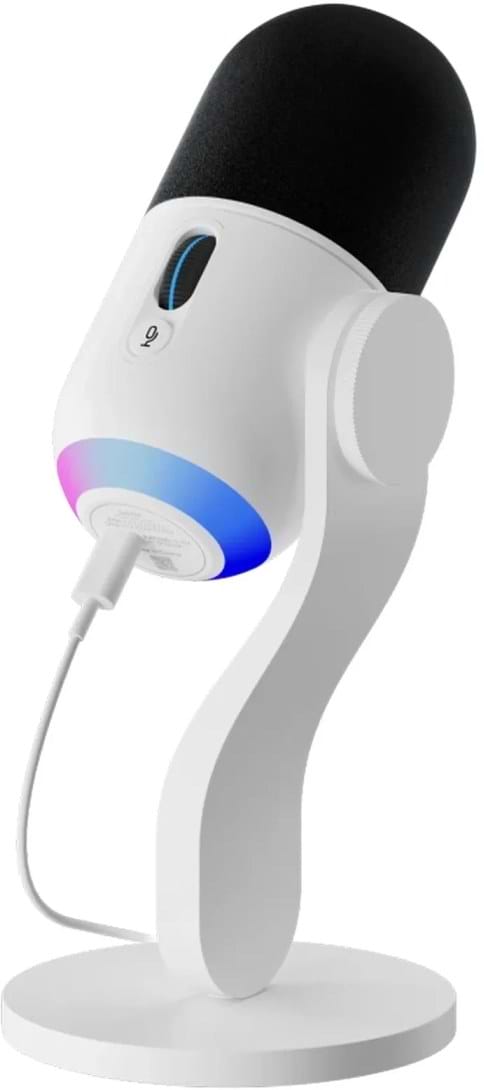 Фото - Микрофон для компьютера проводной Logitech G Yeti GX Dynamic RGB Gaming Mic with Lightsync Off-White (988-000576)