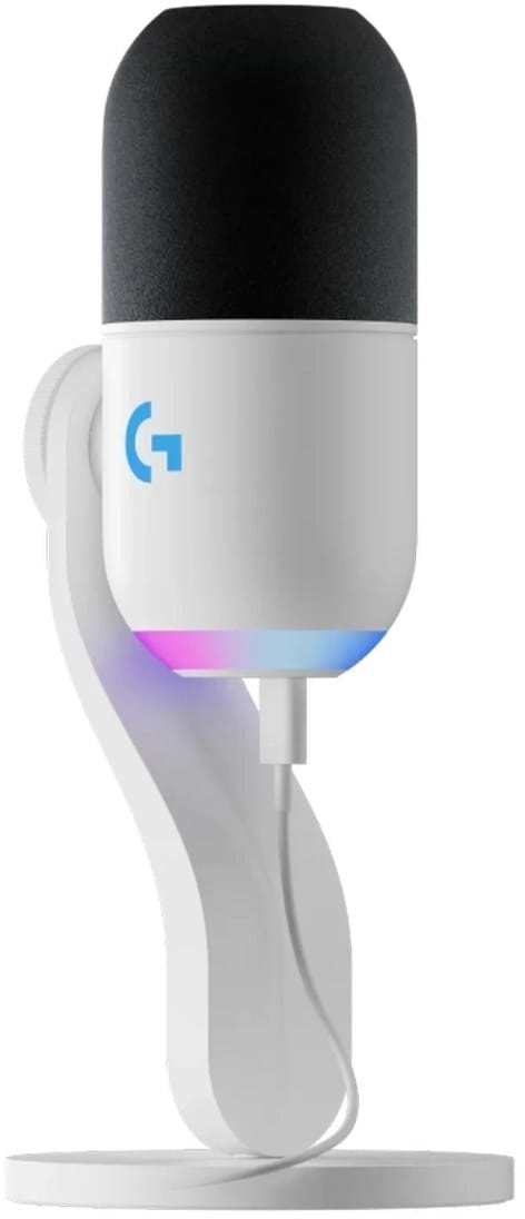 Фото - Микрофон для компьютера проводной Logitech G Yeti GX Dynamic RGB Gaming Mic with Lightsync Off-White (988-000576)