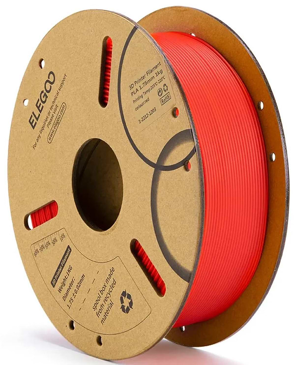 Фото - Нитка для PLA-картриджа Elegoo Filament 1.75 мм (50.203.0043) Фото - Нитка для PLA-картриджа Elegoo Filament 1.75 мм (50.203.0043)