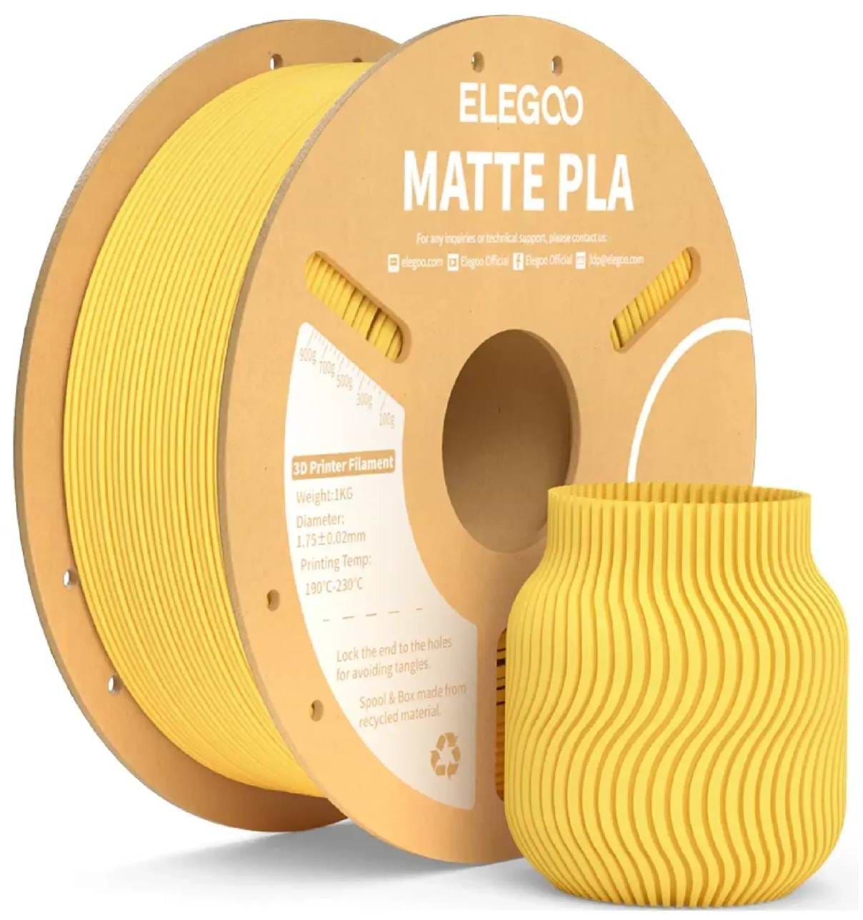 Нитка для PLA-картриджа Elegoo Filament 1.75 мм (50.203.0255)