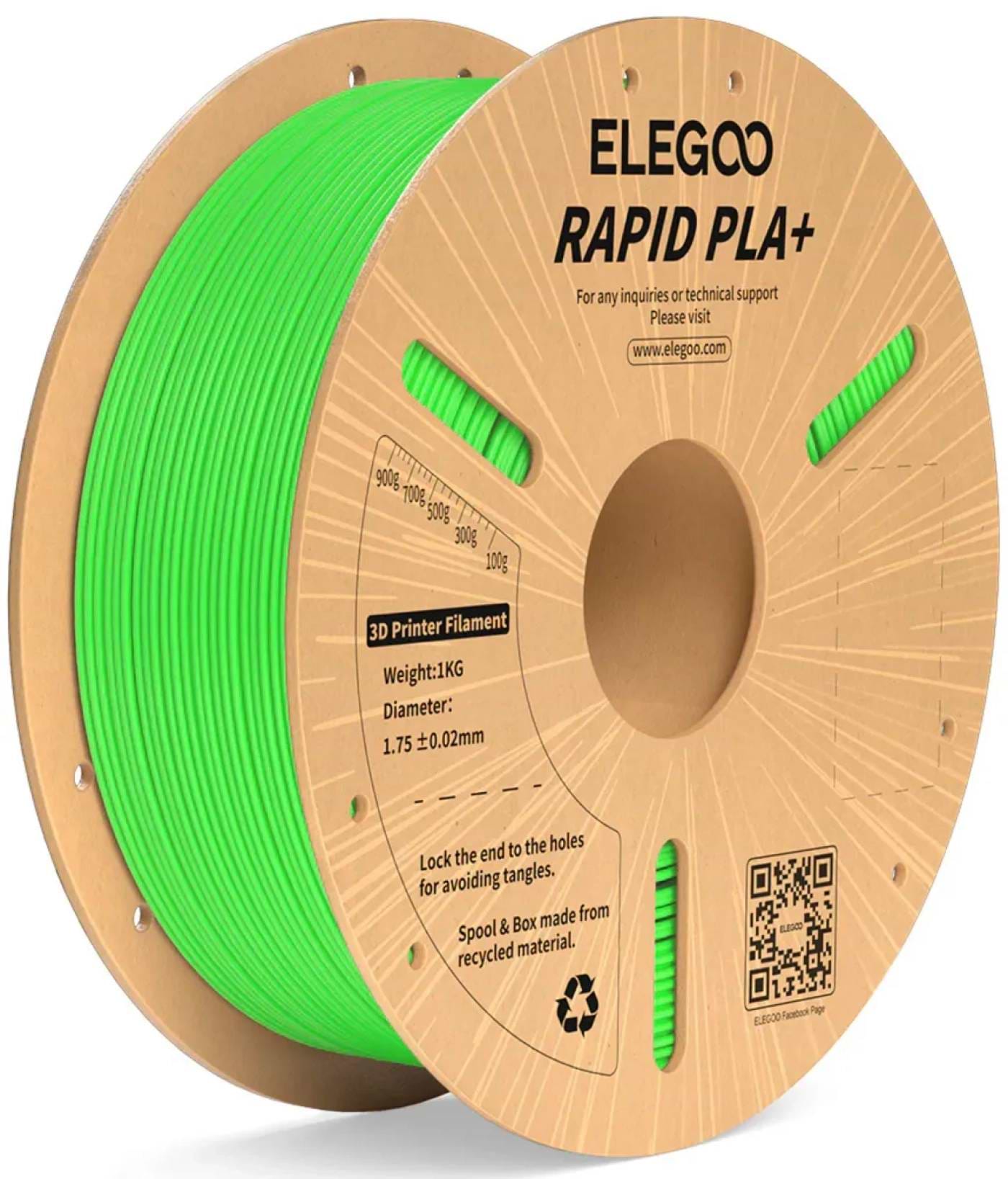 Нитка для PLA-картриджа Elegoo Plus Filament 1.75 мм (50.203.0118)