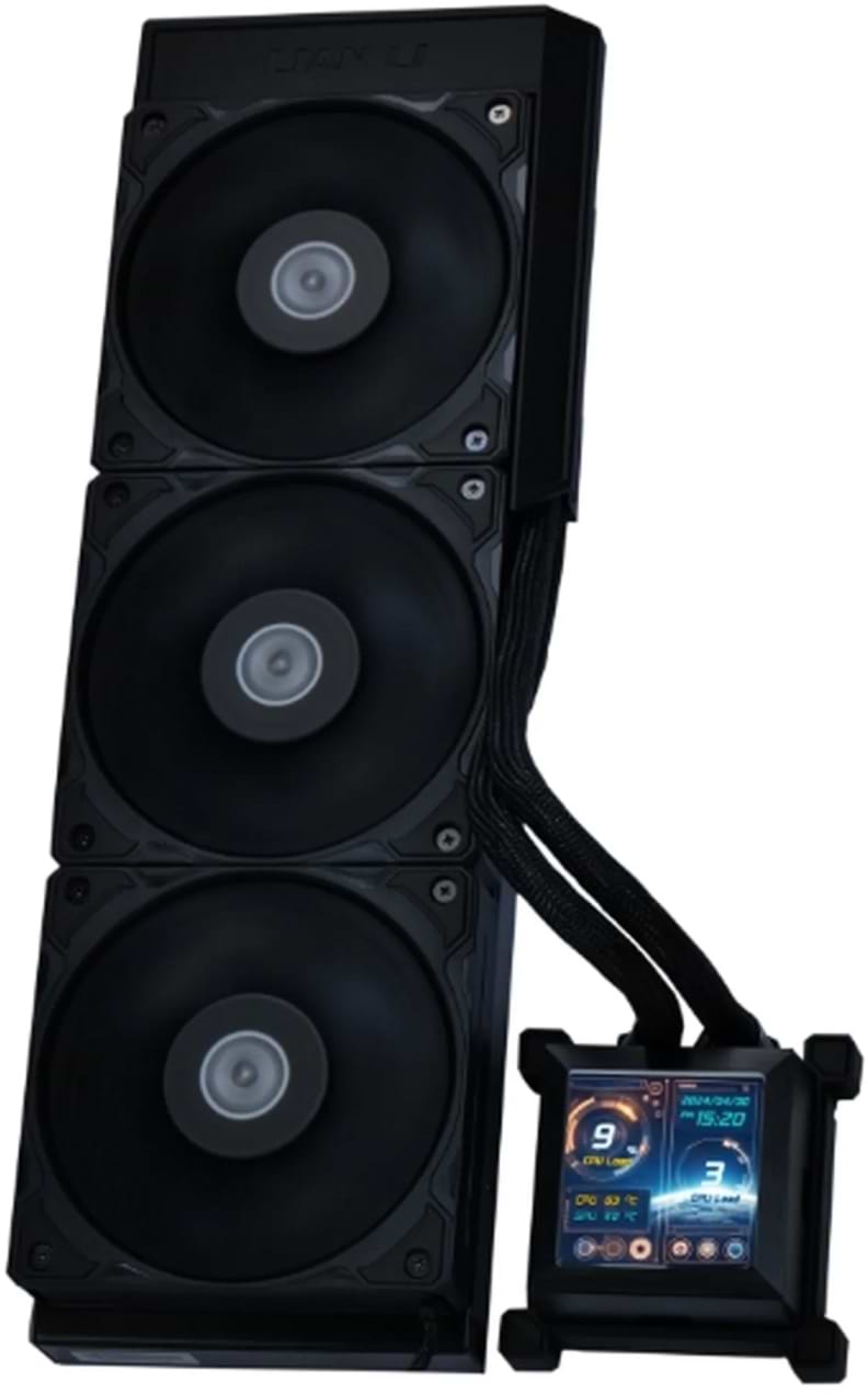 Водяна система охолодження Lian Li HydroShift LCD 360S Black (G89.GHSLCD36SB.00)