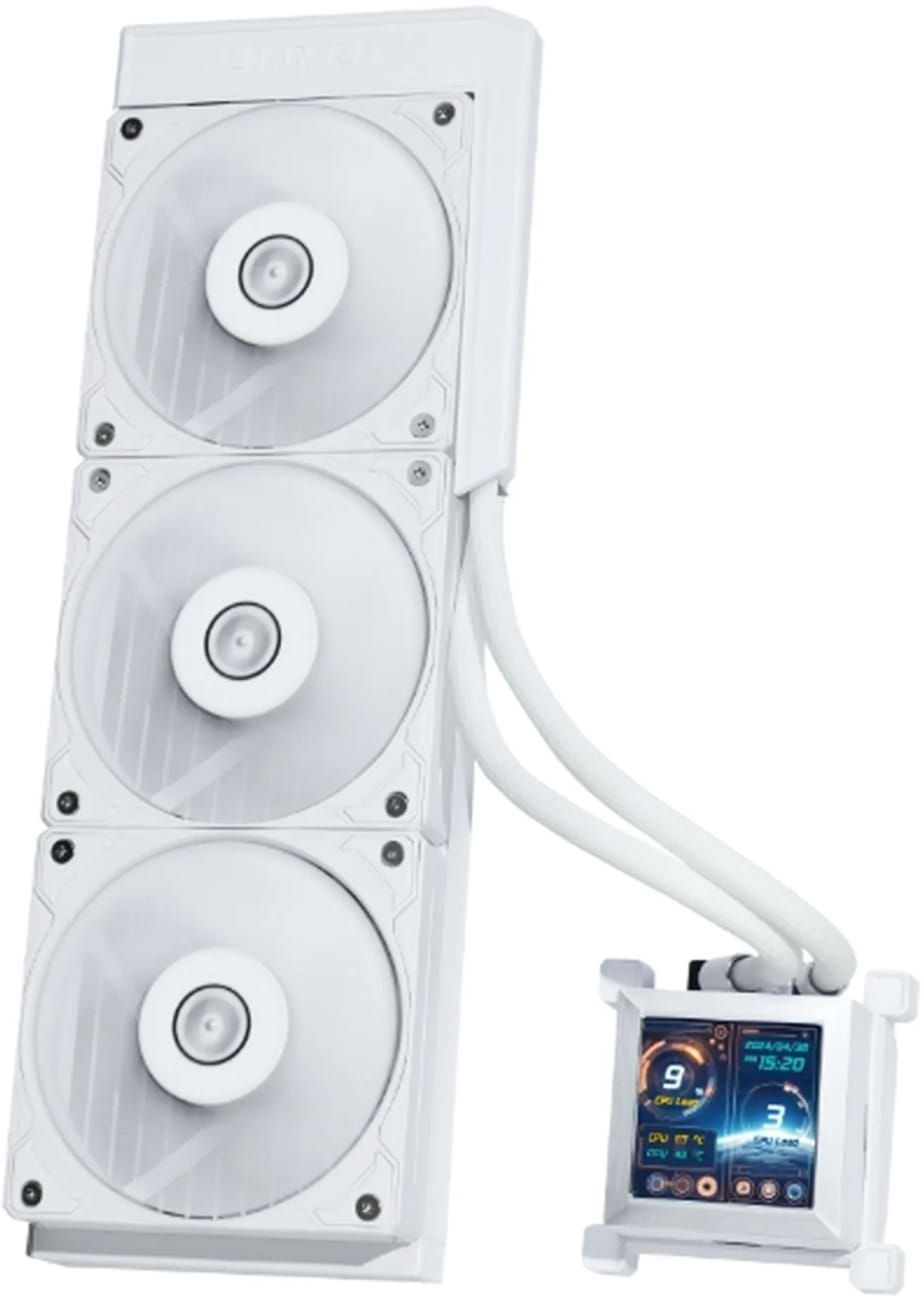 Водяна система охолодження Lian Li HydroShift LCD 360S White (G89.GHSLCD36SW.00)