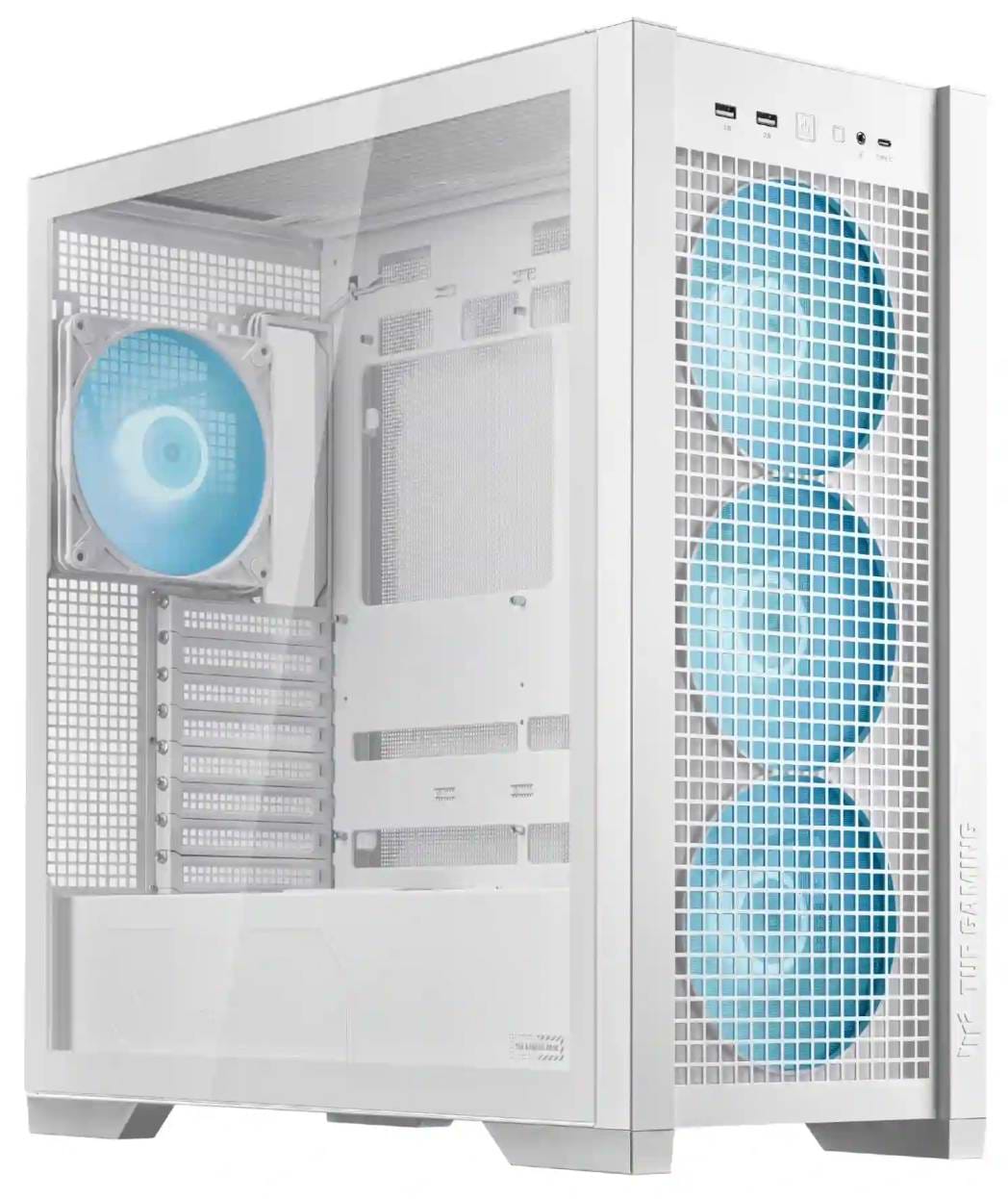 Корпус Asus GT302 TUF Gaming CASE White ARGB FAN (90DC00I3-B19000) - Фото 1
