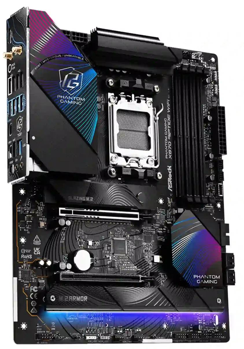 Фото - Материнская плата ASRock X870 RIPTIDE WIFI DDR5