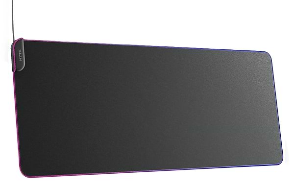 Фото - Килимок для миші  ігровий Hyte CNVS RGB Black (MAT-HYTE-CNVS-B)