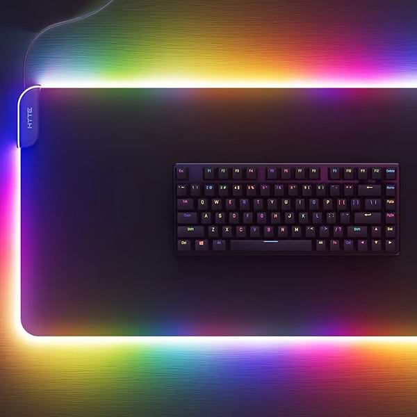 Фото - Килимок для миші  ігровий Hyte CNVS RGB Black (MAT-HYTE-CNVS-B)