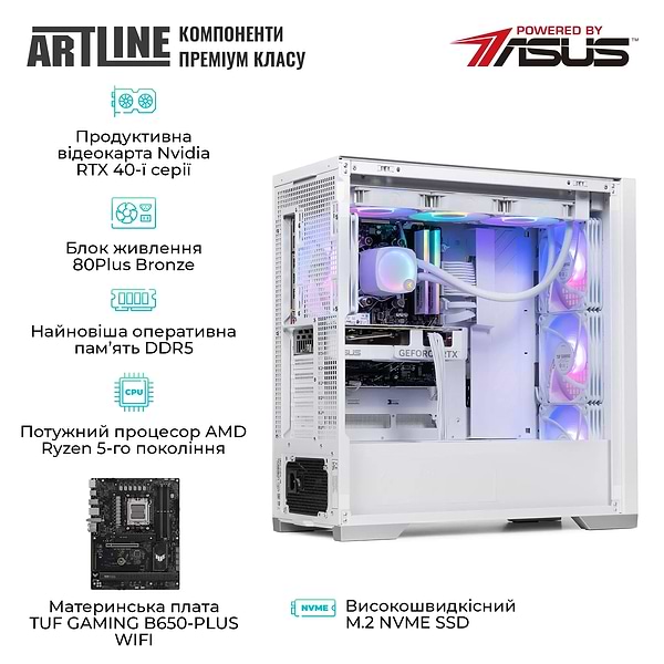 Фото - Системный блок Artline Overlord GT302 Windows 11 Home (GT302v03Winw)
