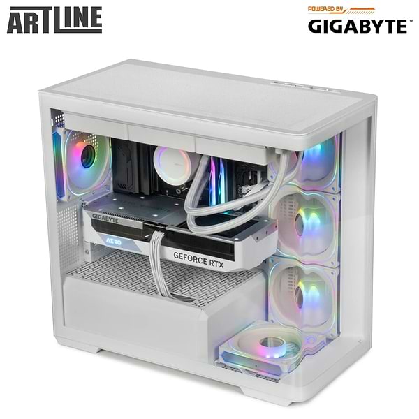 Фото - Системний блок Artline Gaming TANKWHITE (TANKWHITEv62)