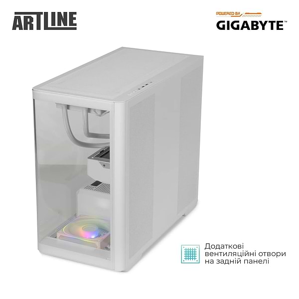 Фото - Системний блок Artline Gaming TANKWHITE (TANKWHITEv63)