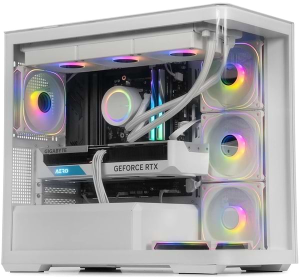 Фото - Системний блок Artline Gaming TANKWHITE (TANKWHITEv64) Фото - Системний блок Artline Gaming TANKWHITE (TANKWHITEv64)