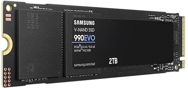 Фото - SSD-накопичувач внутрішній Samsung 990 EVO Plus 2TB M.2 NVMe TLC PCIe 5.0 (MZ-V9S2T0BW)