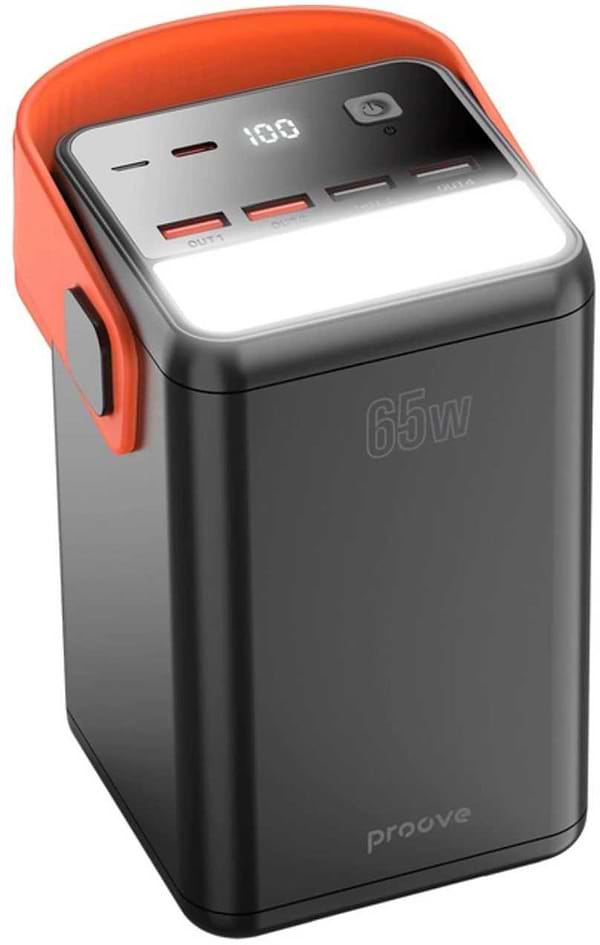 Фото - Батарея мобільна Proove Powerbox 65W 60000mAh Black (PBPB65412201)
