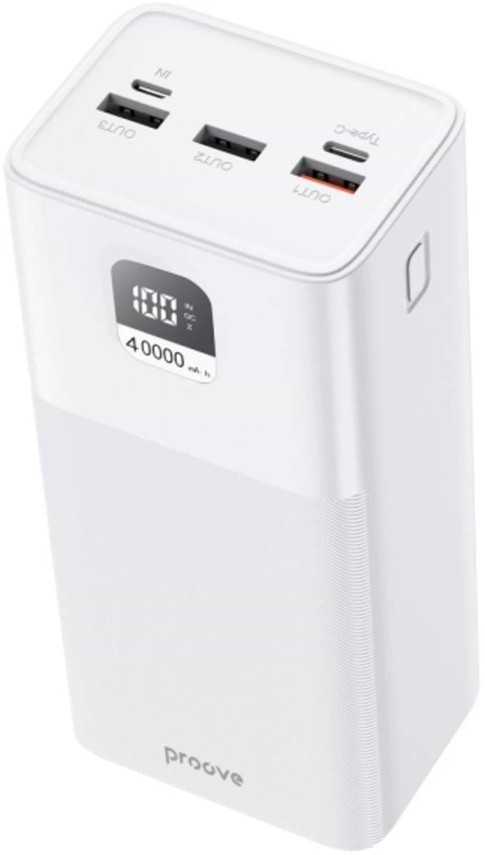 Батарея мобильная Proove Giant 100W 40000mAh White (PBGI99320002) - Фото 1