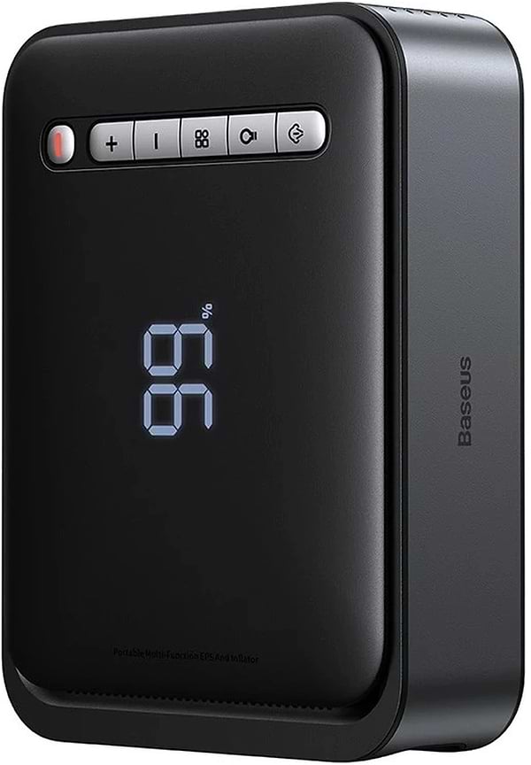 Фото - Пускозарядний пристрій Baseus Super Energy 2-in-1 Jump Starter 1000А Black + Автокомпресор (CGCN000001)