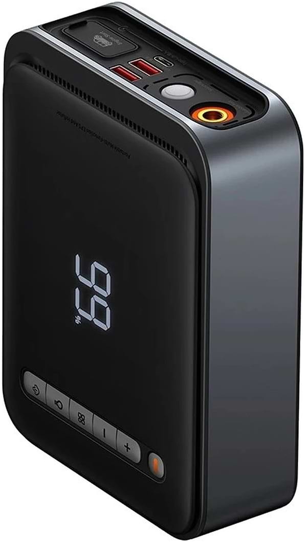 Фото - Пускозарядний пристрій Baseus Super Energy 2-in-1 Jump Starter 1000А Black + Автокомпресор (CGCN000001)