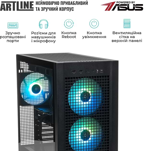 Фото - Системный блок Artline Overlord GT302 Windows 11 Pro (GT302v12Win)