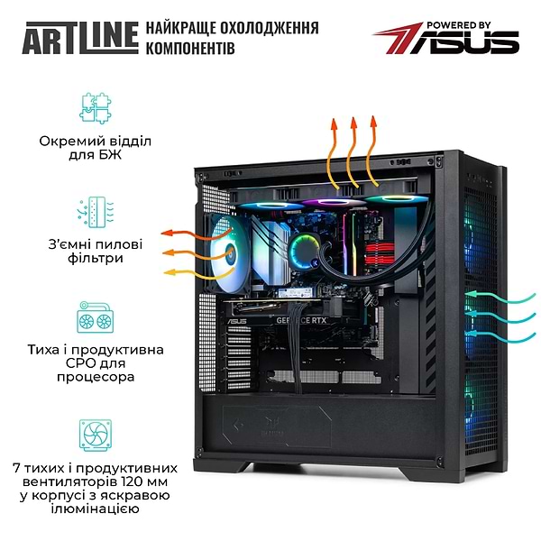 Фото - Системный блок Artline Overlord GT302 Windows 11 Pro (GT302v16Win)