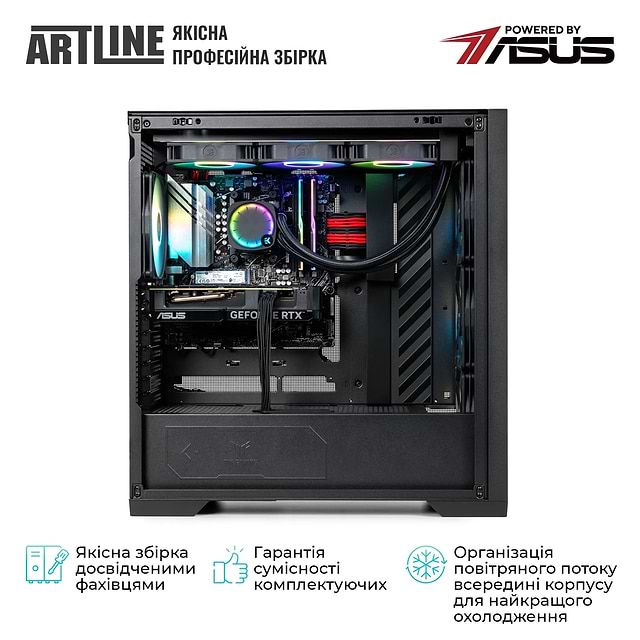 Фото - Системный блок Artline Overlord GT302 Windows 11 Pro (GT302v16Win)