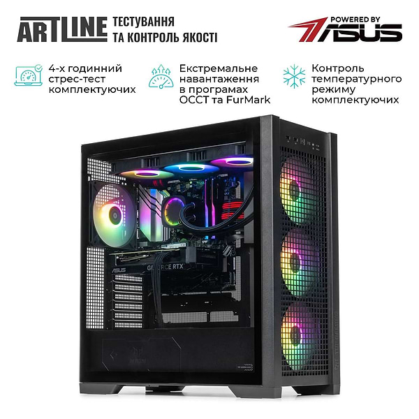 Фото - Системний блок Artline Overlord GT302 Windows 11 Pro (GT302v17Win)