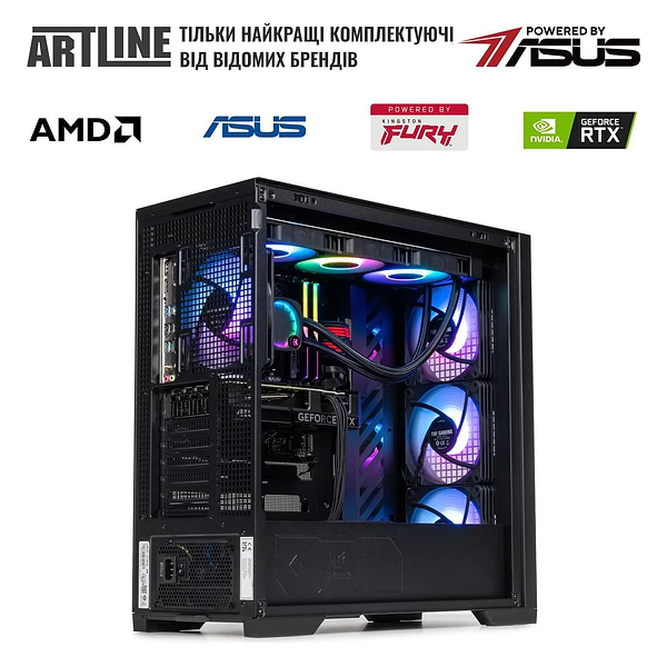 Фото - Системний блок Artline Overlord GT302 Windows 11 Pro (GT302v17Win)