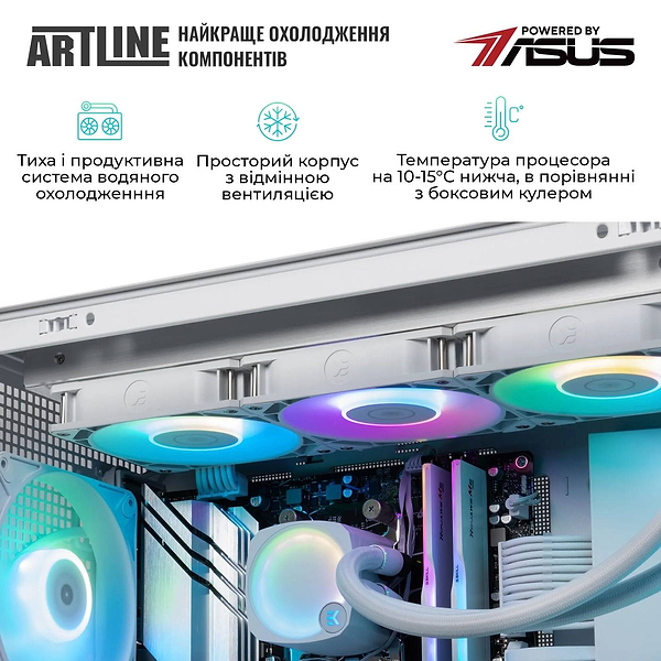 Фото - Системний блок Artline Overlord GT302 Windows 11 Pro (GT302v17Winw)