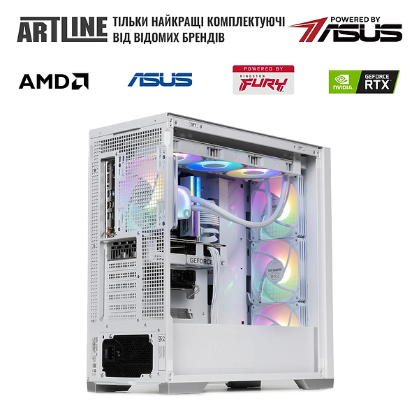 Фото - Системний блок Artline Overlord GT302 (GT302v18w)