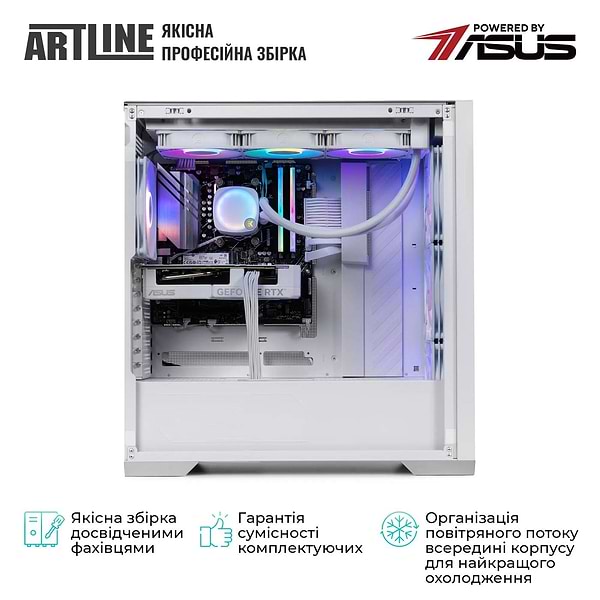 Фото - Системний блок Artline Overlord GT302 (GT302v09w)