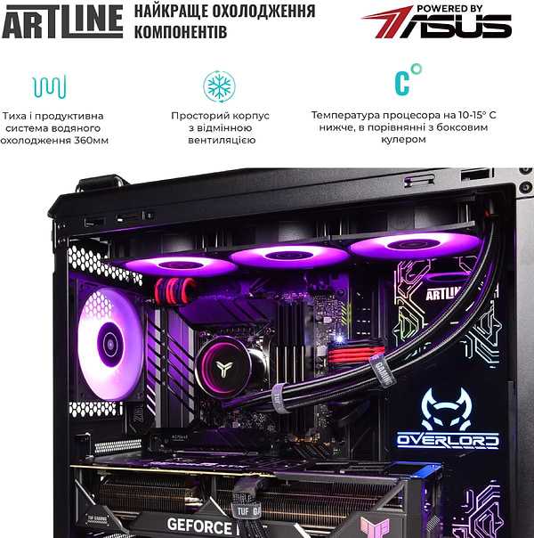 Фото - Системный блок Artline Overlord GT502 Windows 11 Home (GT502v112Win)
