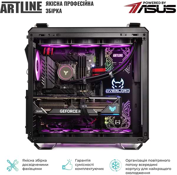 Фото - Системний блок Artline Overlord GT502 Windows 11 Home (GT502v97Win)