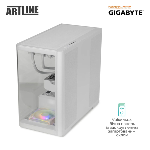Фото - Системний блок Artline TANKWHITE (TANKWHITEv76)