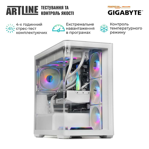 Фото - Системный блок Artline Gaming TANKWHITE Windows 11 Home (TANKWHITEv76Win)