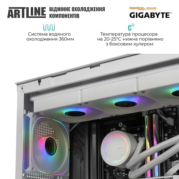 Фото - Системный блок Artline Gaming TANKWHITE Windows 11 Home (TANKWHITEv76Win)
