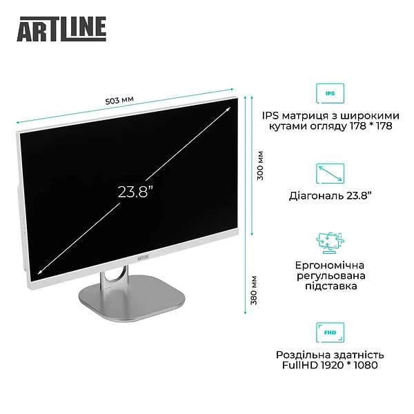 Фото - Комп'ютер-моноблок Artline Business M61 (M61v34)