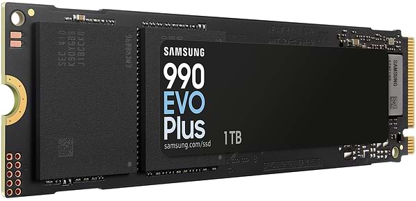 Фото - SSD-накопитель внутренний Samsung 990 EVO Plus 1TB M.2 NVMe TLC PCIe 5.0 (MZ-V9S1T0BW)