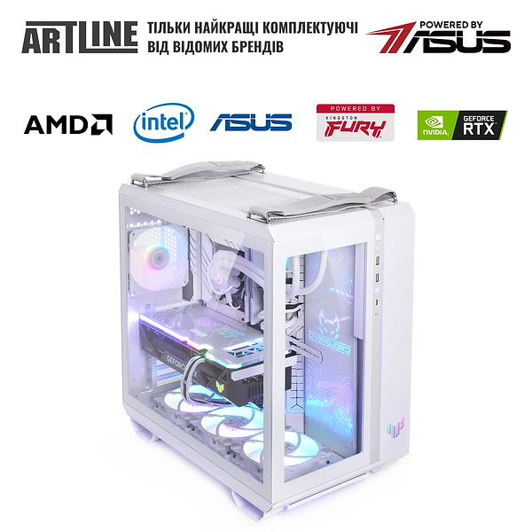 Фото - Системний блок Artline Overlord GT502 (GT502v104w)