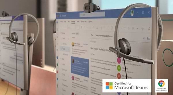 Фото - Гарнитура проводная Logitech H570e Corded Mono USB Headset BLACK EMEA28-935 (981-001427)