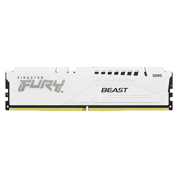 Фото - Память DDR Kingston FURY Beast White DDR5-6000 16GB CL30-36-36 1.4V XMP (KF560C30BW-16)
