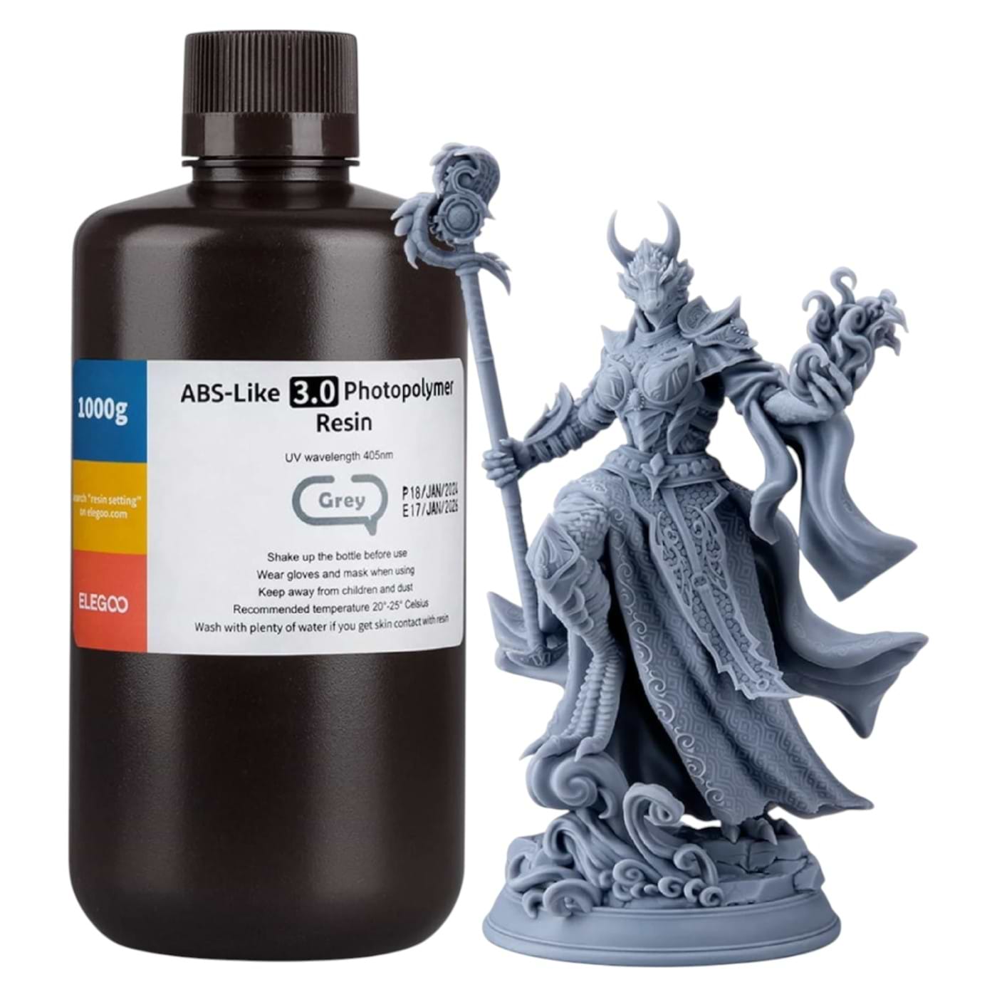 Гумовий фотополімер Elegoo ABS-like 3.0 1кг (50.103.0143)