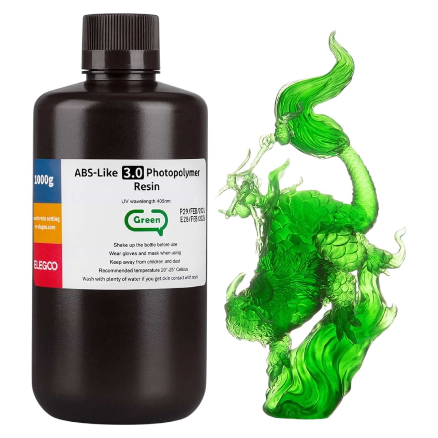 Гумовий фотополімер Elegoo ABS-like 3.0 1кг (50.103.0155)