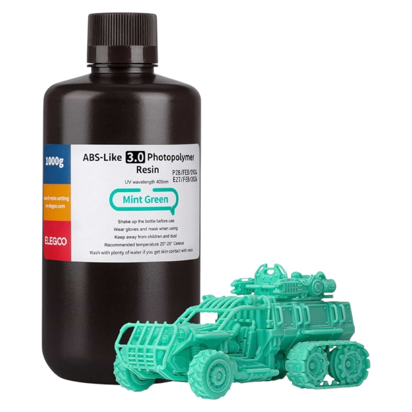 Гумовий фотополімер Elegoo ABS-like 3.0 1кг (50.103.0161)