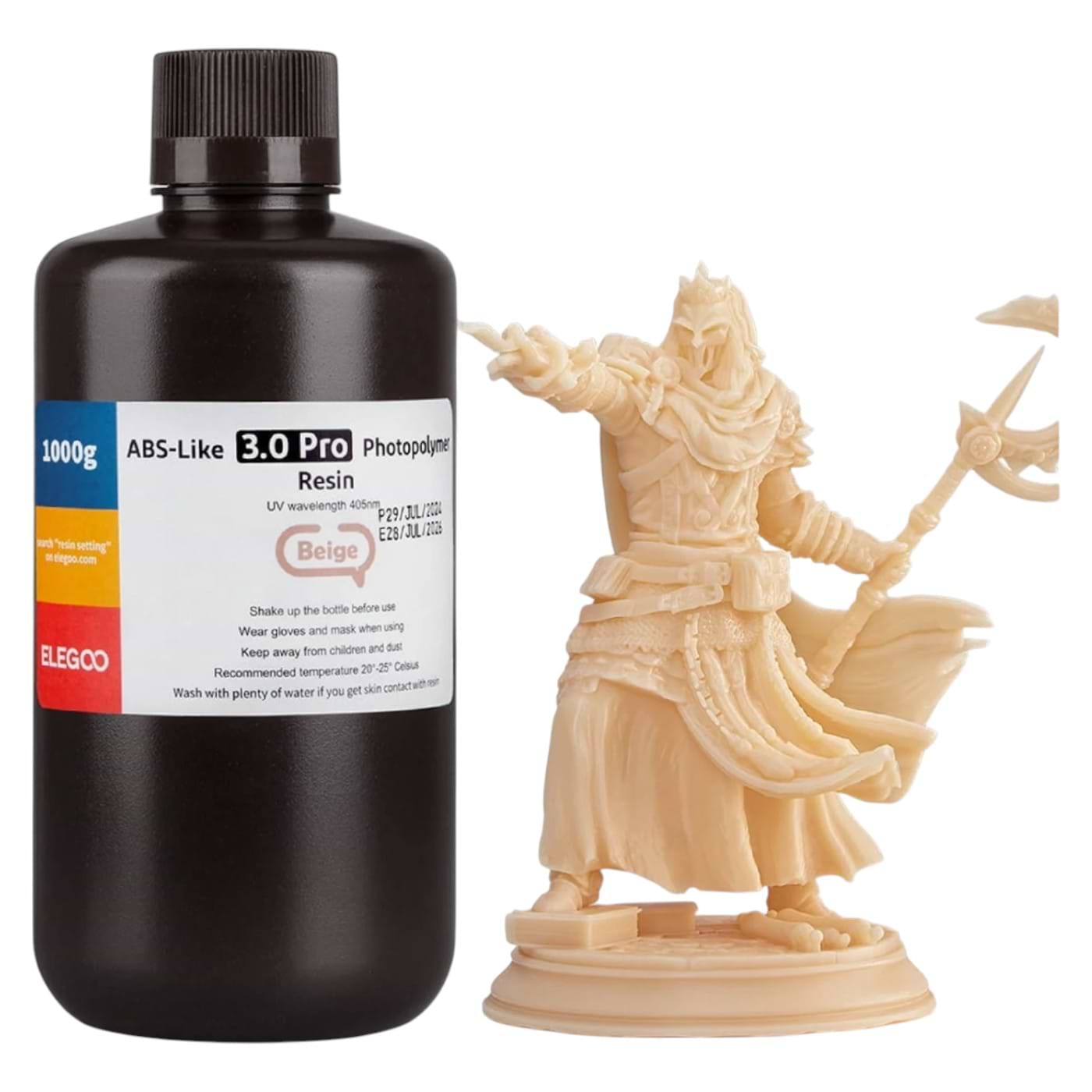 Гумовий фотополімер Elegoo ABS-like 3.0 1кг (50.103.0195)