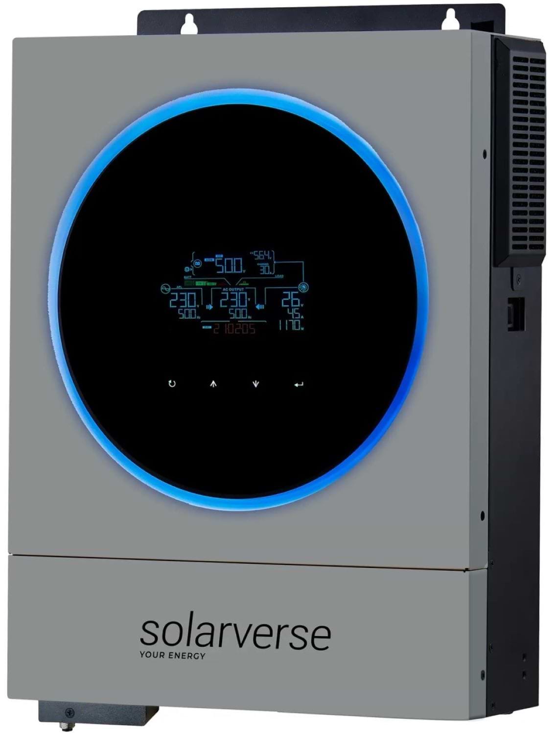 Інвертор автономний сонячний Solarverse Ampere Duo (1ф, 6kW 48V) (SV6048AD)