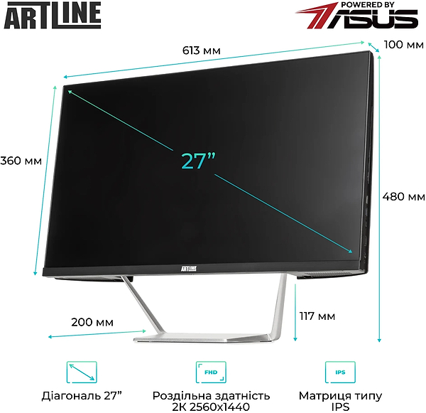 Фото - Комп'ютер-моноблок Artline Business M73 (M73v07)