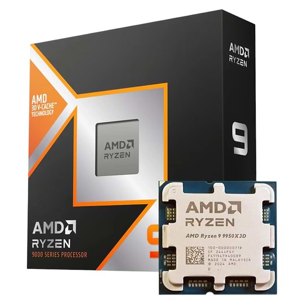 Фото - Процесор AMD Ryzen 9 9950X3D BOX (100-100000719WOF)