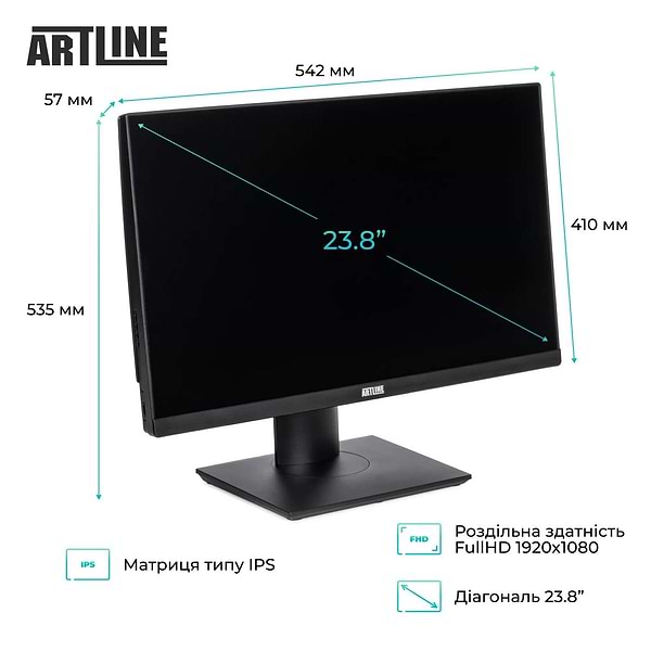 Фото - Компьютер-моноблок Artline Business M61 (M61v38)