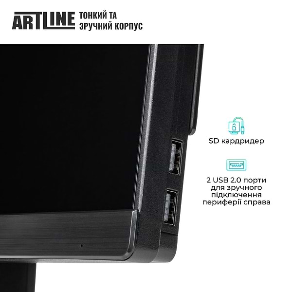 Фото - Компьютер-моноблок Artline Business M61 Windows 11 Pro (M61v40Win)