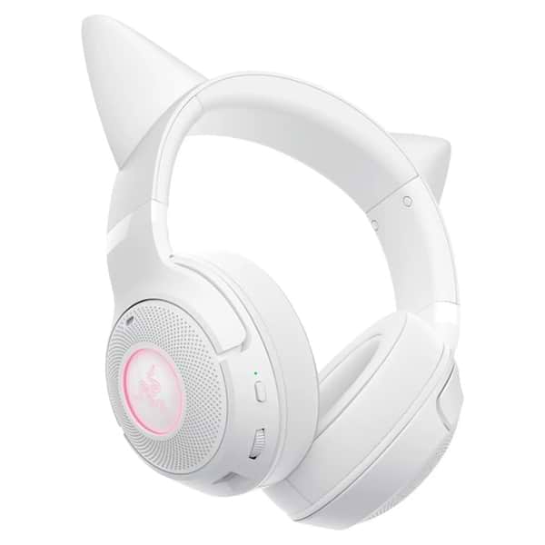 Фото - Навушники повнорозмірні бездротові Razer Kraken Kitty V2 BT White (RZ04-04860600-R3M1)