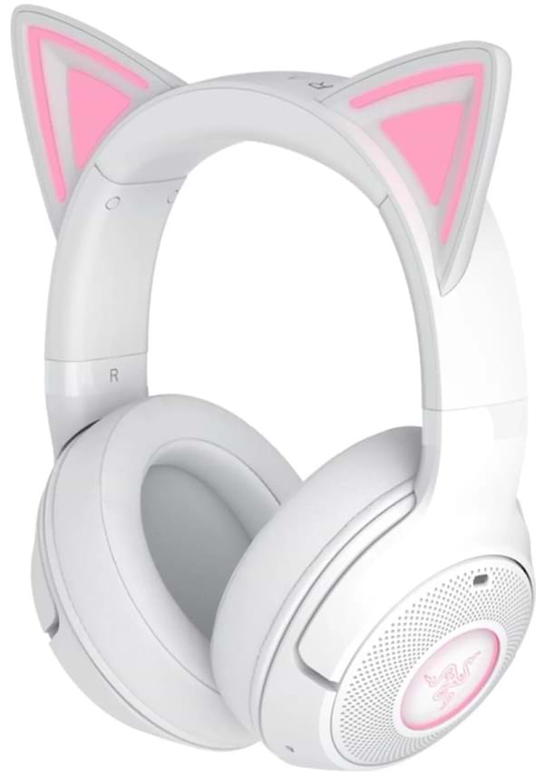 Фото - Навушники повнорозмірні бездротові Razer Kraken Kitty V2 BT White (RZ04-04860600-R3M1)