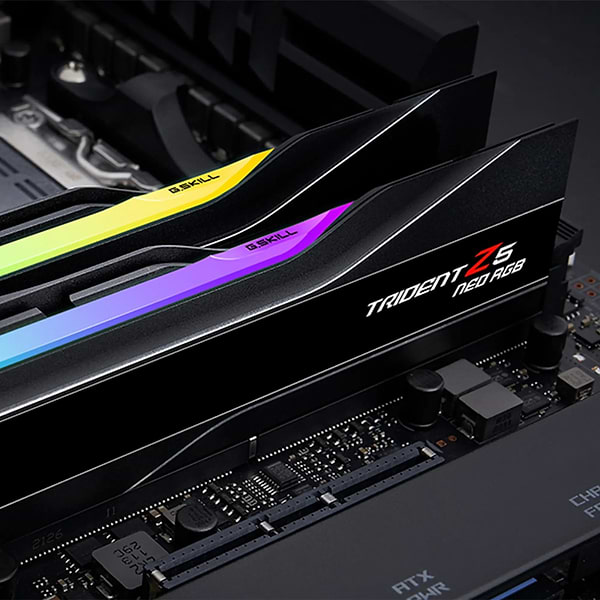 Фото - Память DDR G.Skill Trident Z5 Neo RGB Black DDR5-6000 2x32GB AMD EXPO (F5-6000J2636H32GX2-TZ5NR)